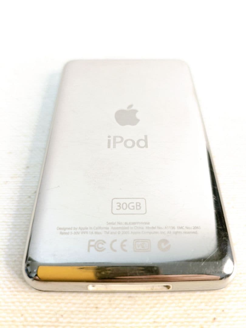 iPod classic 30GB 動作確認済み