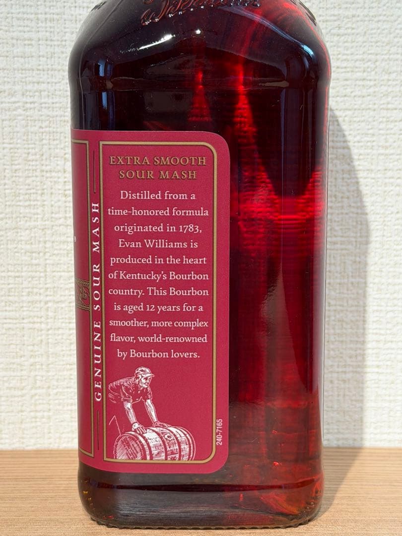 Evan Williams 12年 バーボンウイスキー 101プルーフ