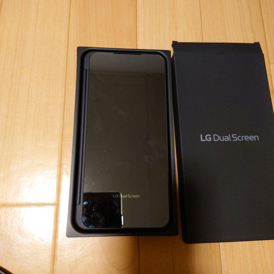 【本人確認済のみ】LG V60 ThinQ 5G L-51A デュアルスクリーン