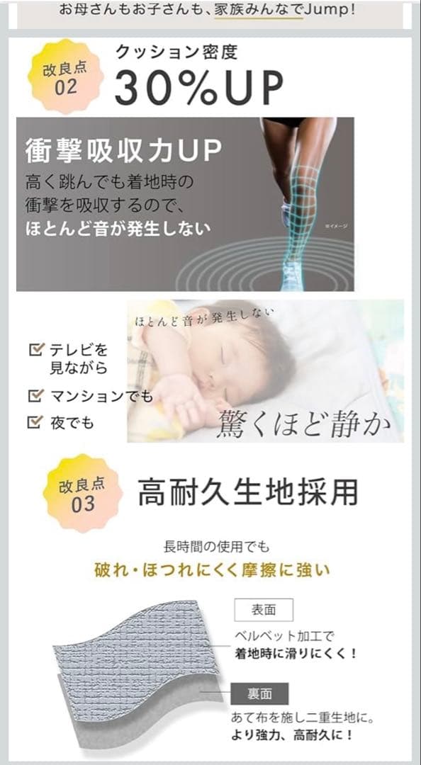◆ほぼ未使用美品◆トランポリンクッション 高反発 58×58cm 運動ダイエット