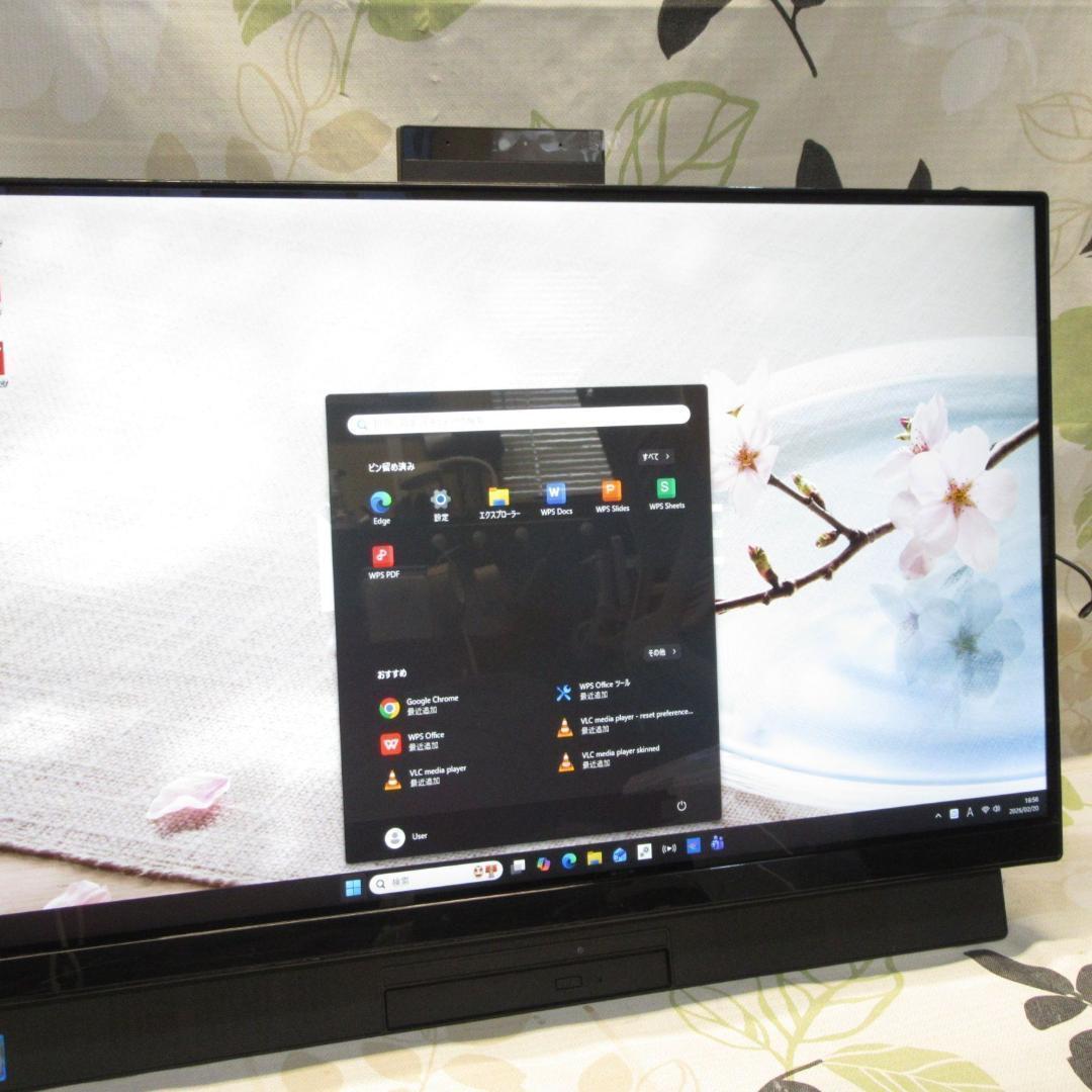 Win11公式対応i5/メ8G/新品SSD480G/ブルーレイ/カメラ/HDMI