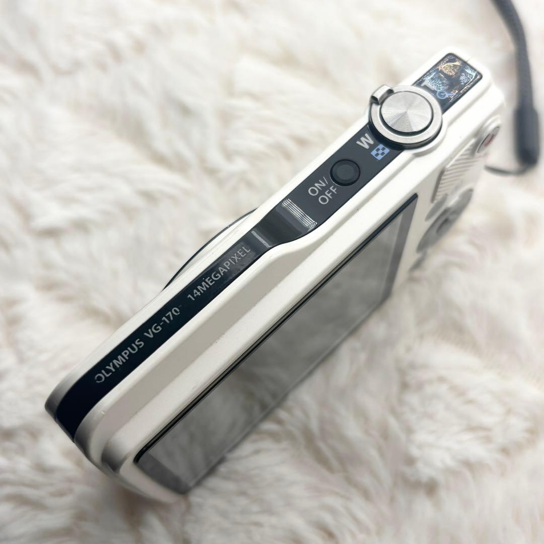 OLYMPUS VG-170 ホワイト 動作確認済み