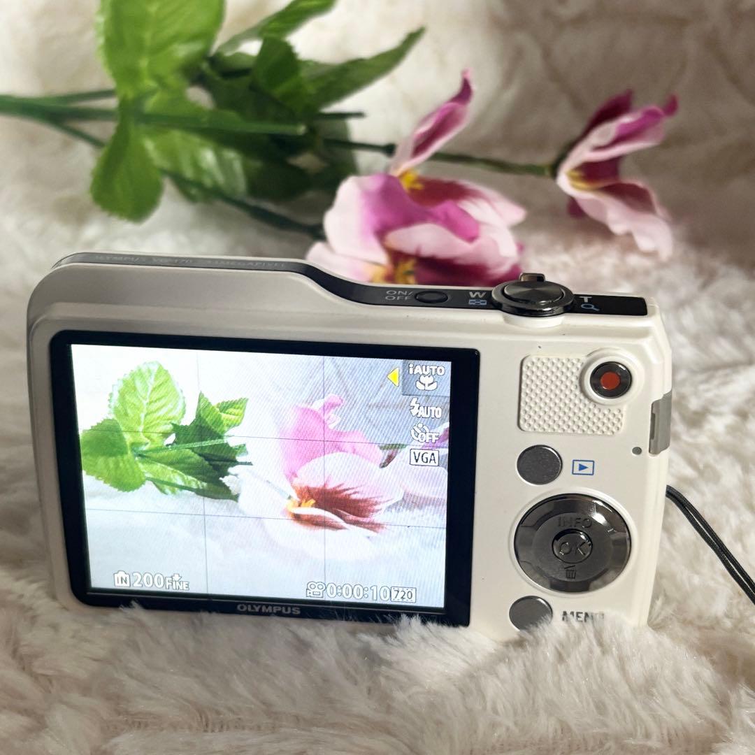 OLYMPUS VG-170 ホワイト 動作確認済み