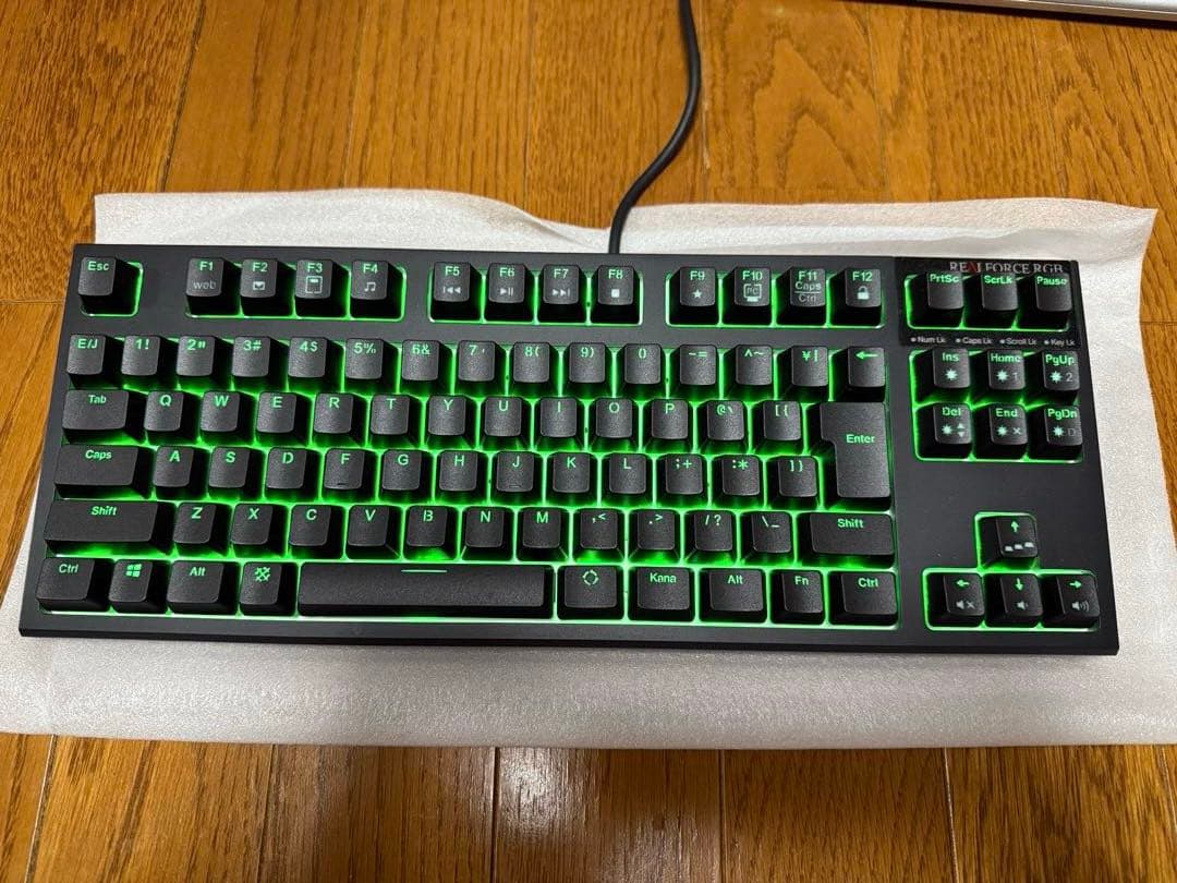東プレ　REALFORCE RGB TKL R2TLA-JP4G-BK