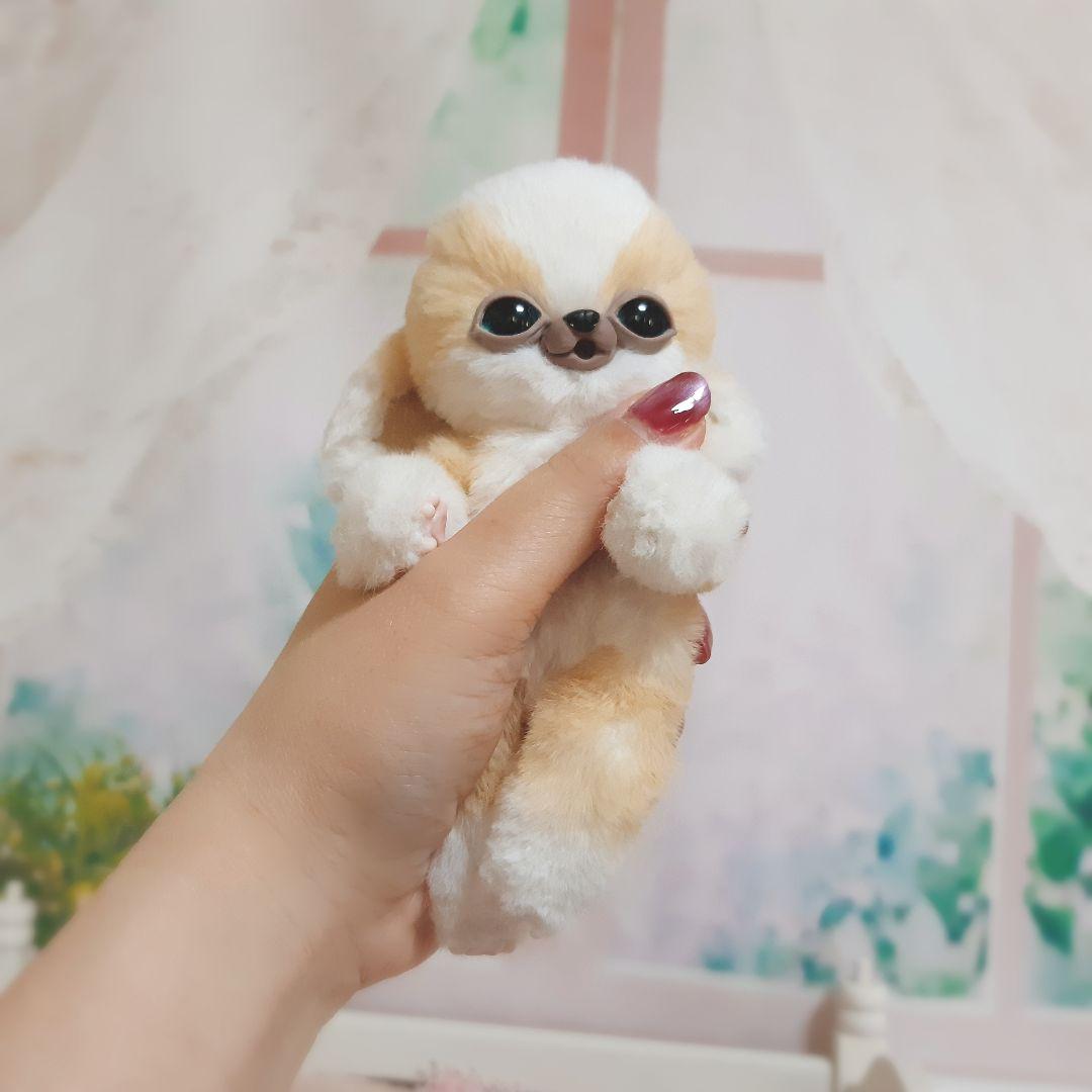 チワボボちゃん①　おしゃぶり付き　アートドール　ぬいぐるみ