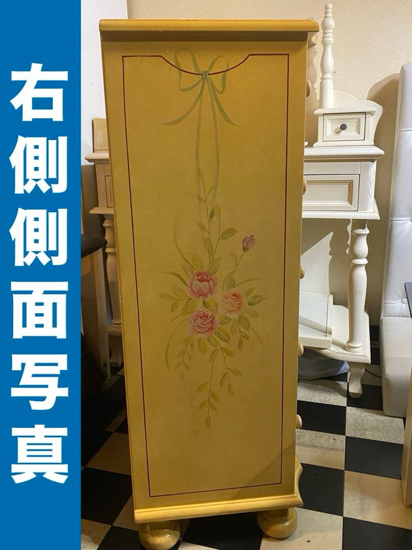 希少 カラー デザイン♦️ヴィンテージ パンフット チェスト♦️縁起◎六角形♦️送料込