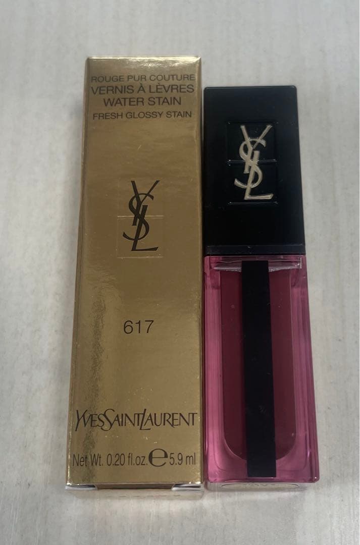 イヴ・サンローランYSL ルージュ ピュールクチュール ヴェルニ ステイン617