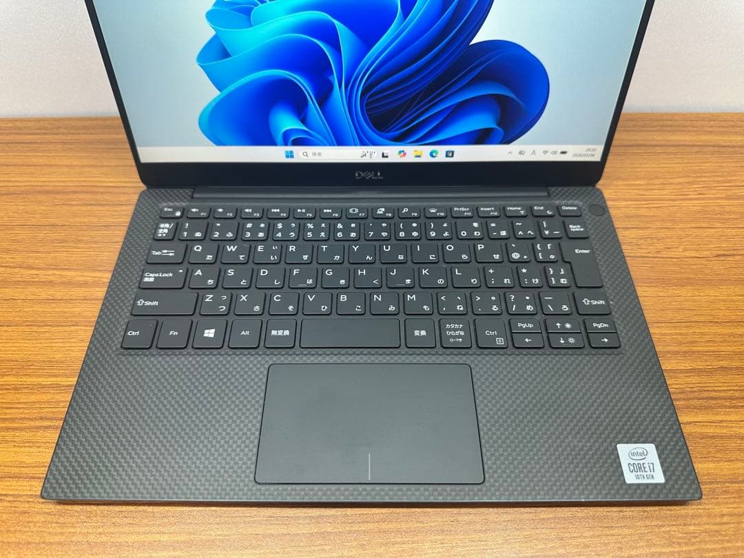 Windowsノート本体 2.Dell XPS 13 7390 i7-10710 16Gb 512Gb