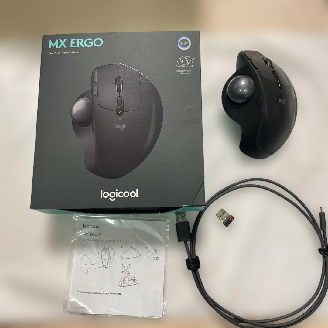 logicool MX ERGO ワイヤレス トラックボール