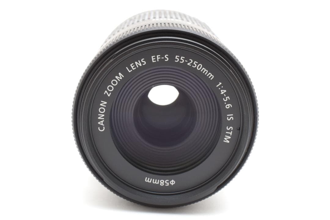 美品 望遠 Canon EF-S 55-250mm IS STM 手ブレ補正