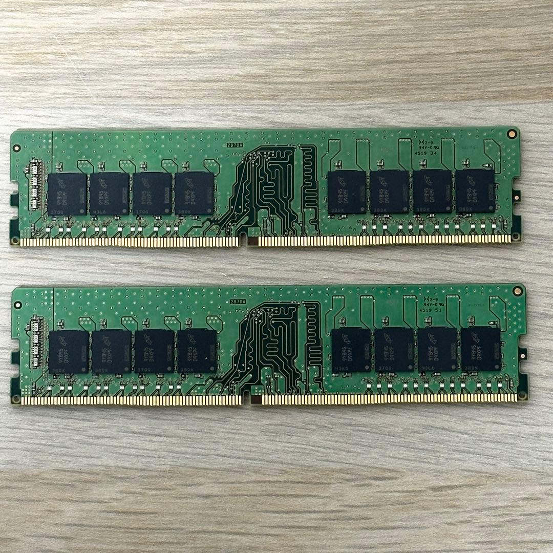 64GB(32GBx2) ✨crucial DDR4-3200 PCメモリ