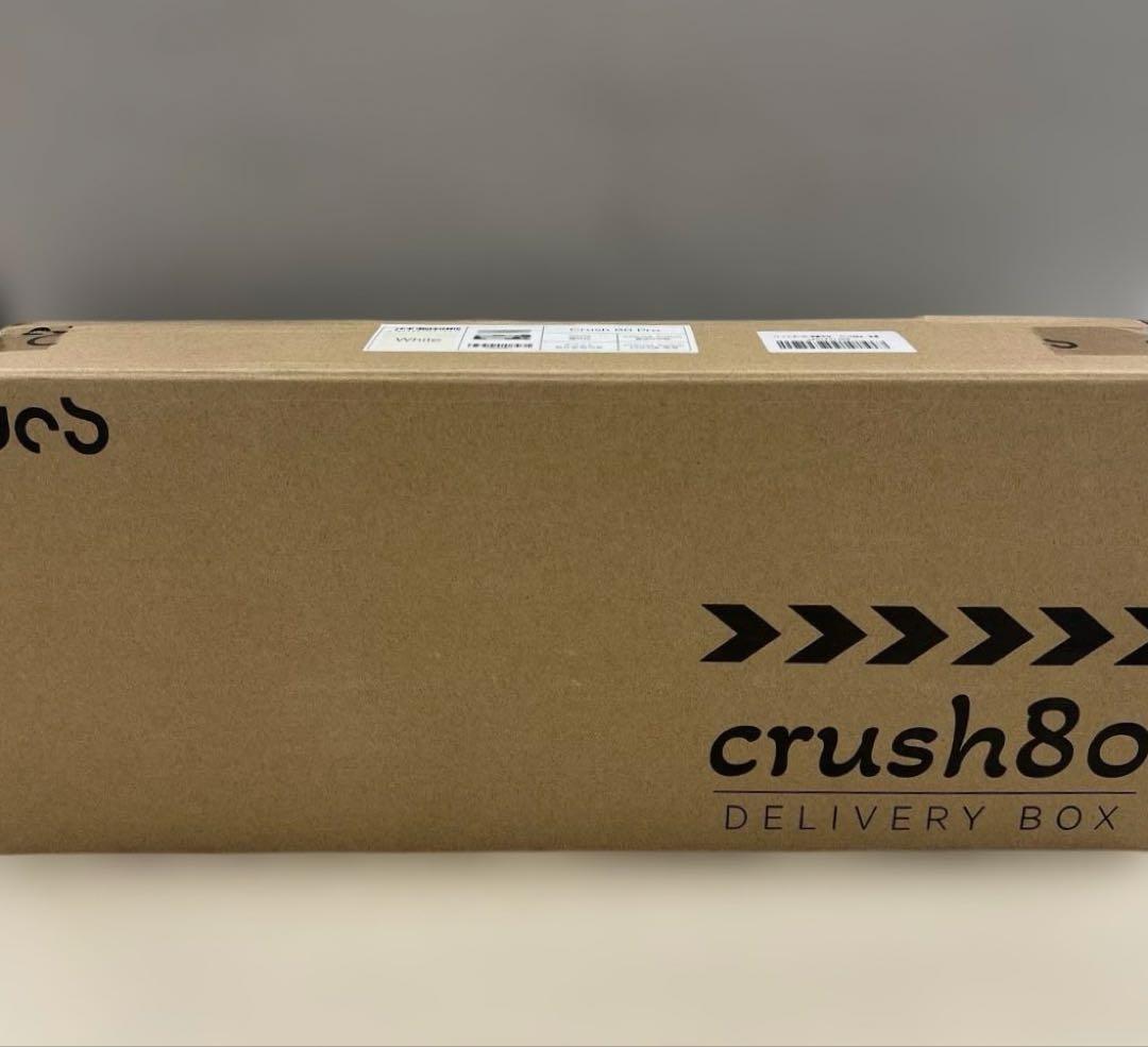510465 WOBKEY Crush80 Proメカニカルキーボード ホワイト