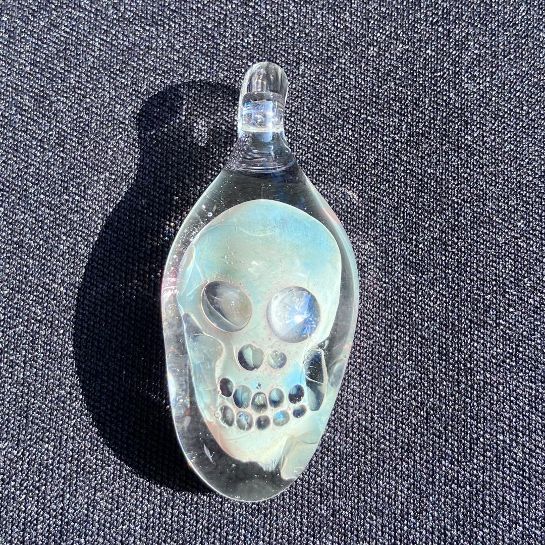 XODAS ペンダント　ボロシリケイトガラス　Bob Skull A