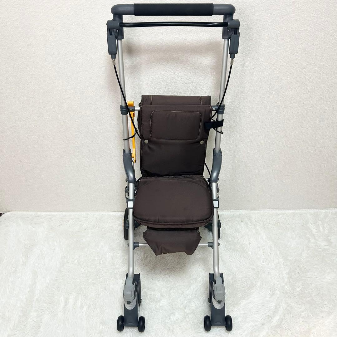 キャリースルーン 段差楽々 シルバーカー マキテック 手押し車 歩行器