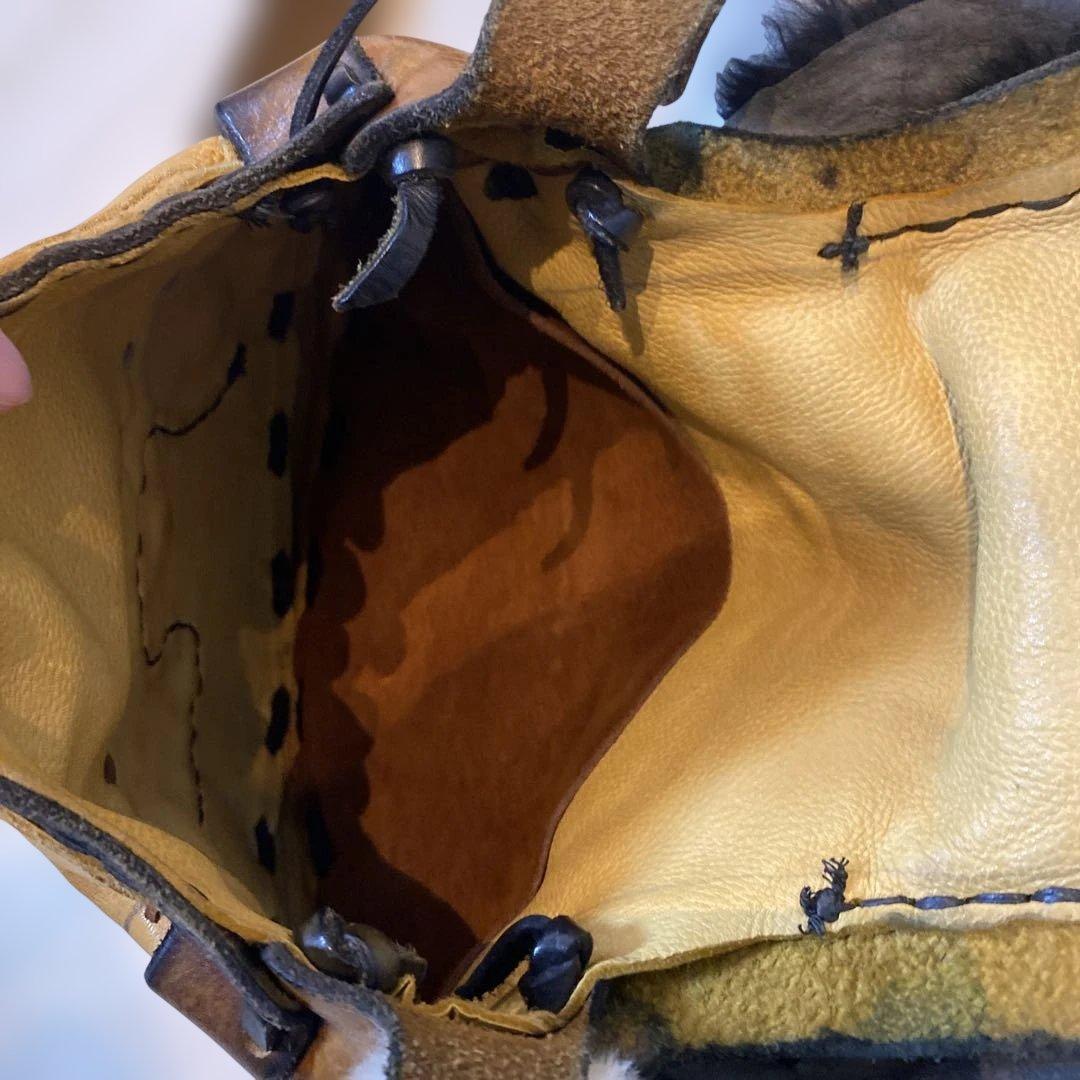 ショルダーバッグ 70s Vintage Hand Made Shoulder Bag
