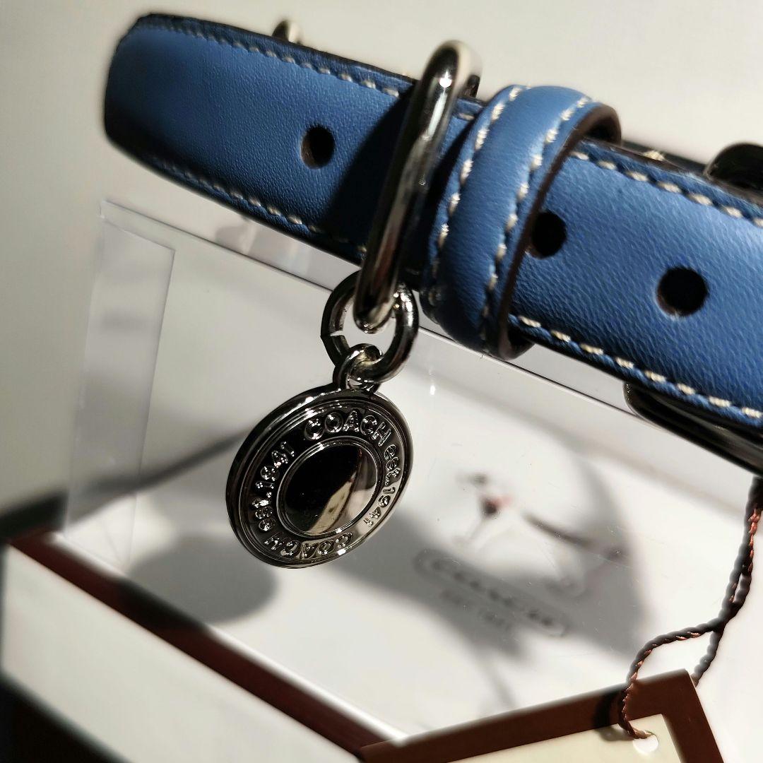 COACH　コーチ　犬　首輪　レザー　S　海外モデル