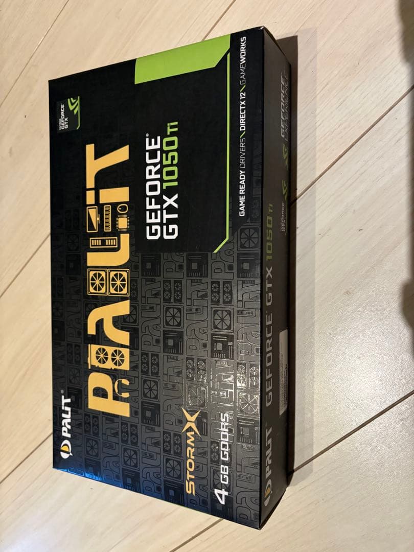GTX 1050 Ti 4GB ロープロファイル対応　ドスパラ購入品　1スロット