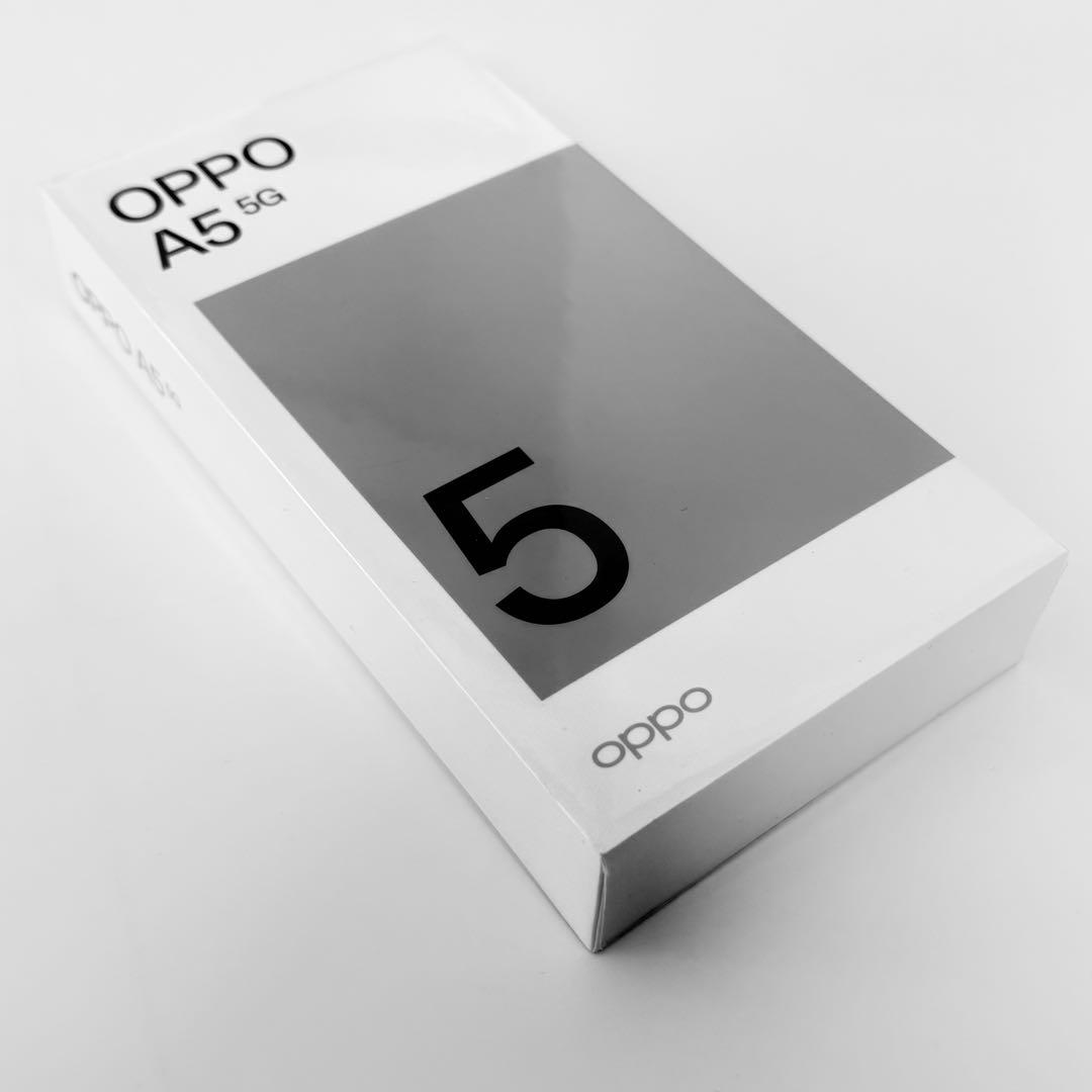 ★★★新品未使用品★★★【OPPO A5 5G SA対応 本体 ホワイト】