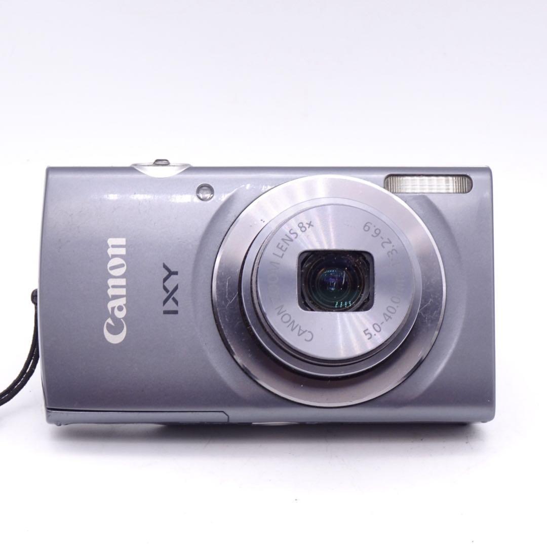 【動作確認済】 Canon IXY 150 グレー PC2197 デジカメ