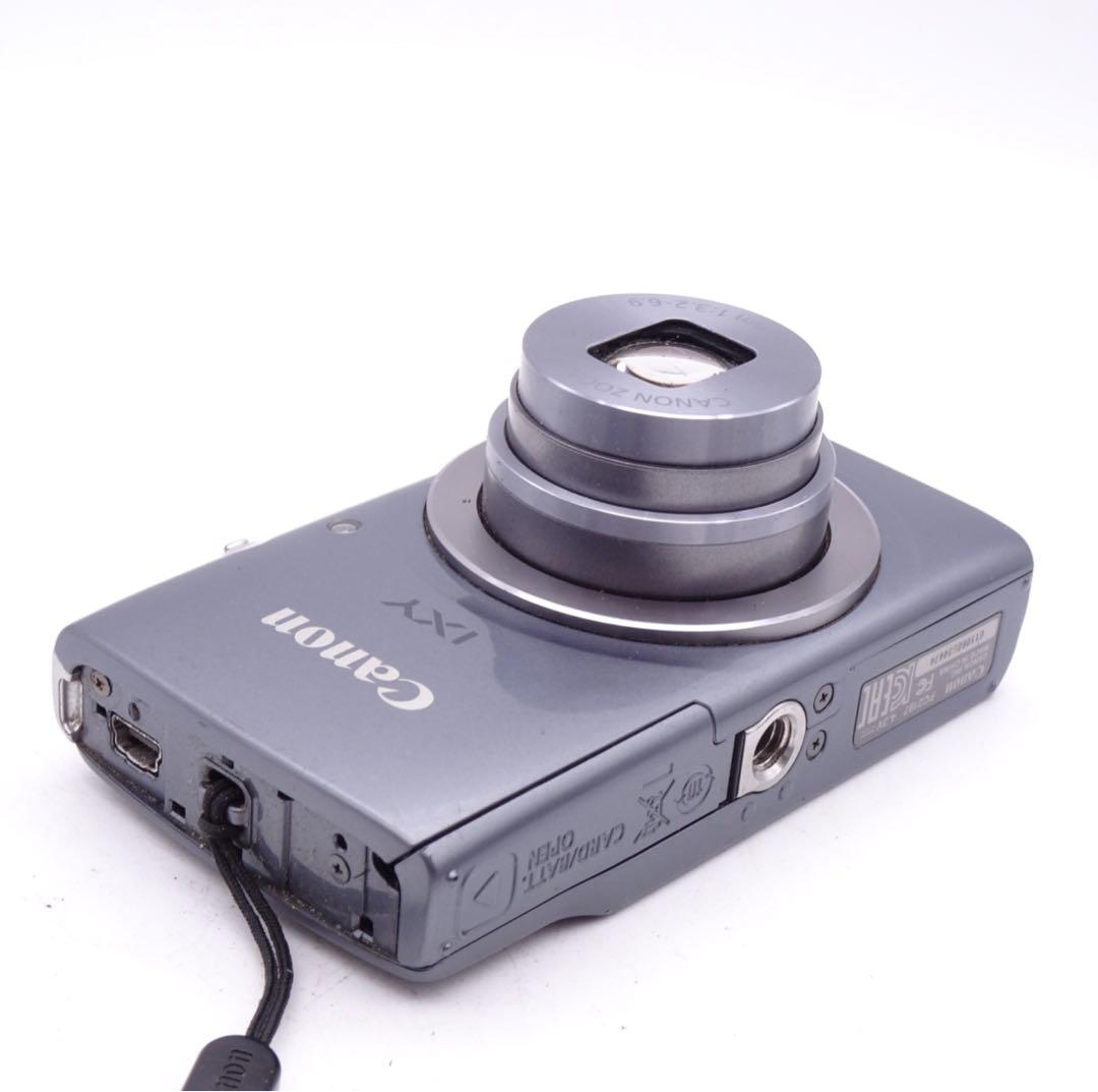 【動作確認済】 Canon IXY 150 グレー PC2197 デジカメ