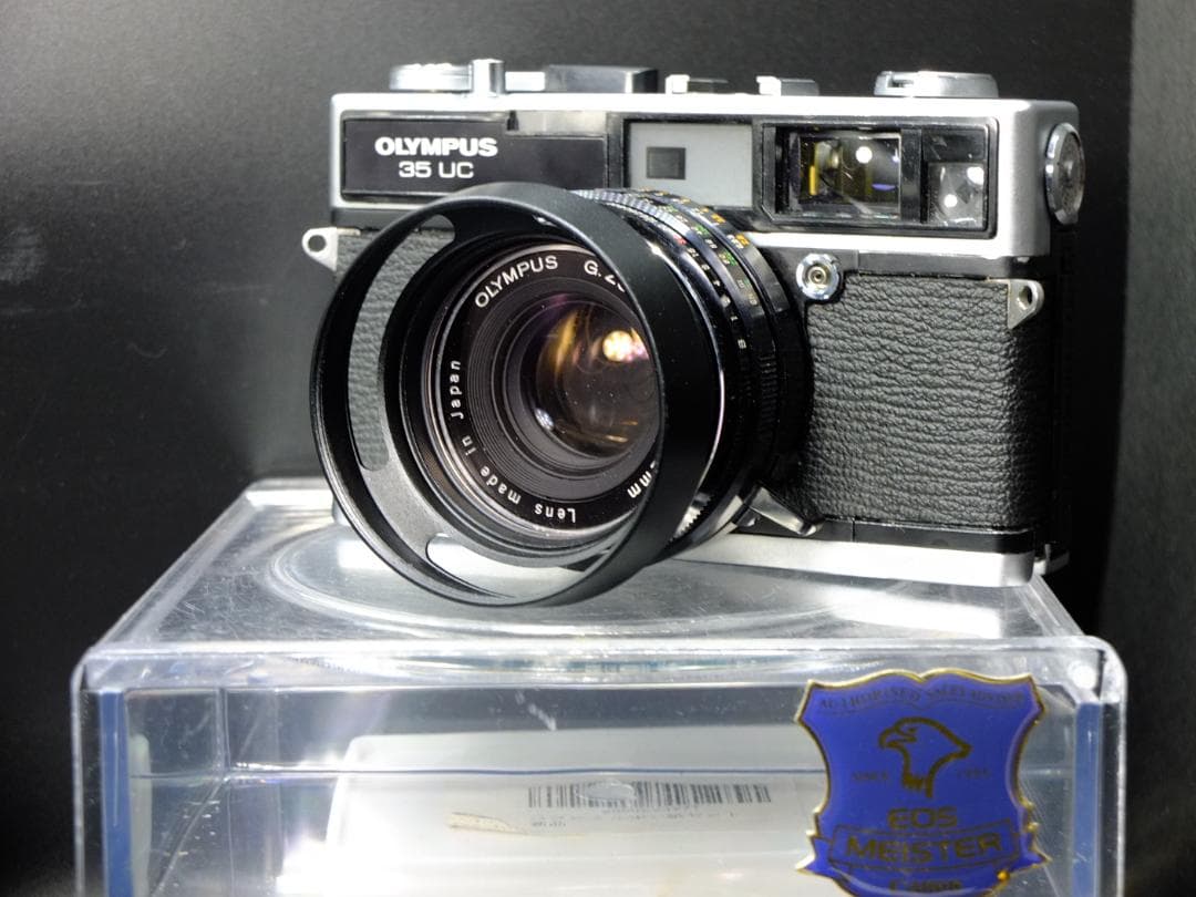 オリンパス35UC／Gズイコー42mmf1.7フード付【実写確認済整備品】