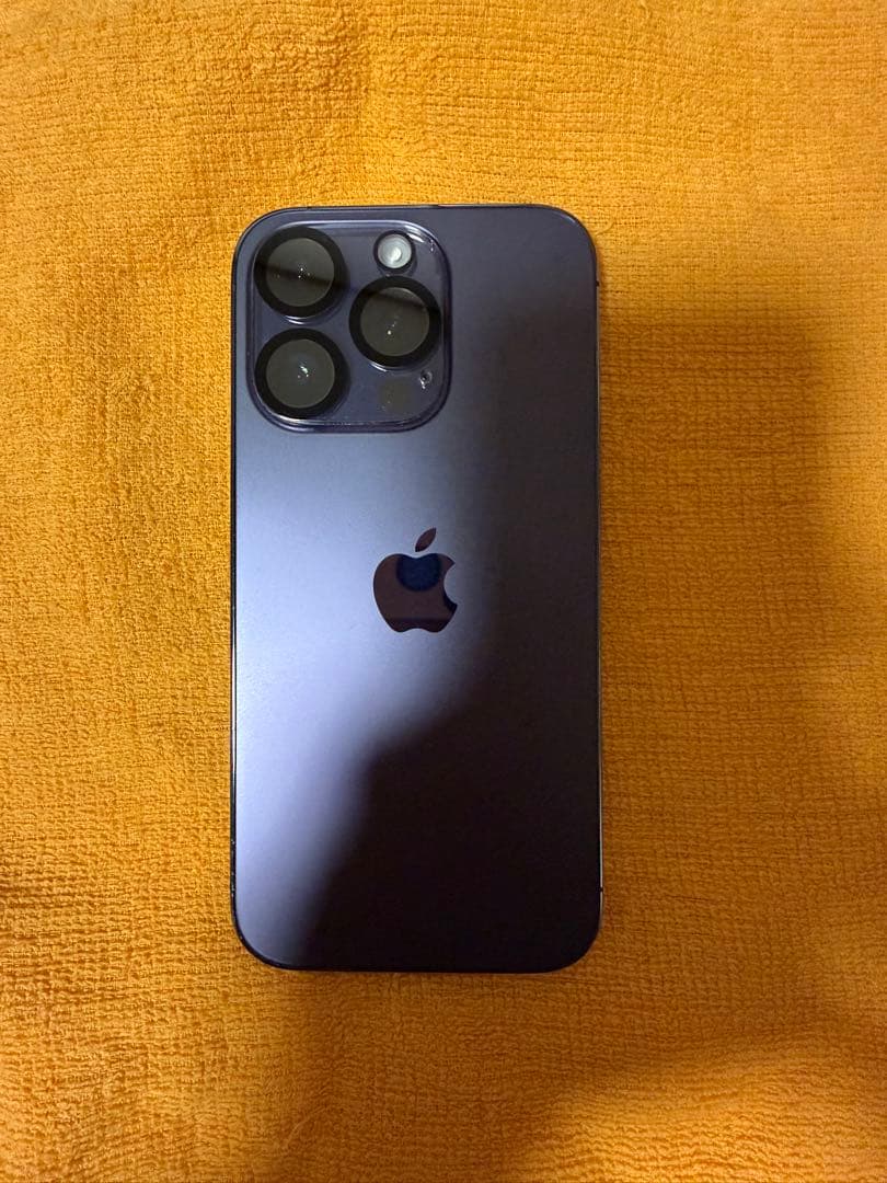 iPhone14Pro 128GB ディープパープル 本体 不具合なし 箱あり