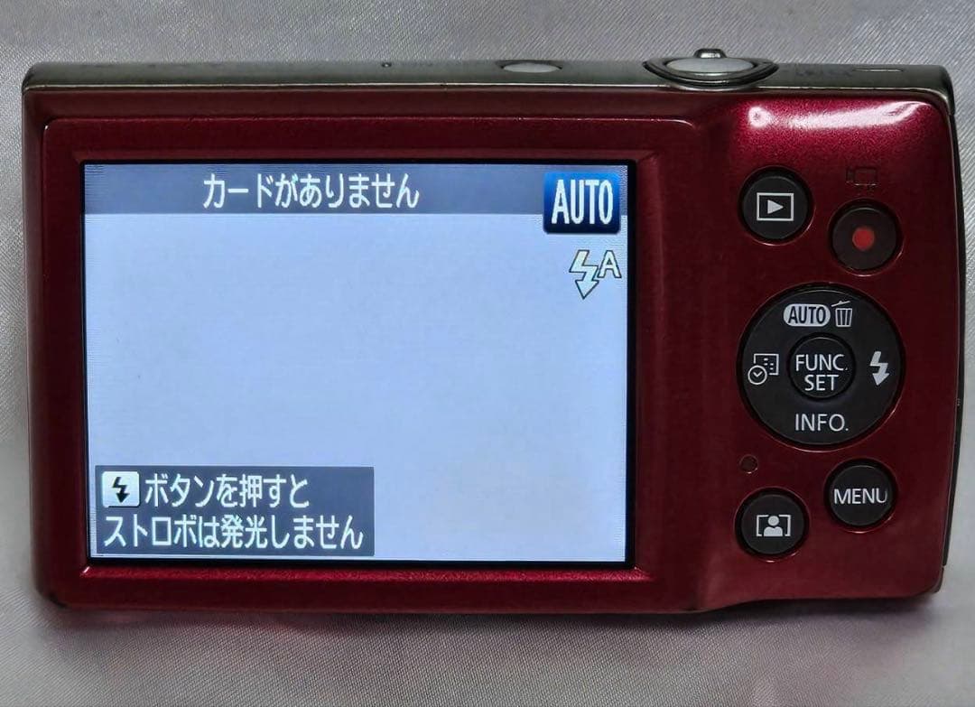 Canon IXY 200（レッド）
