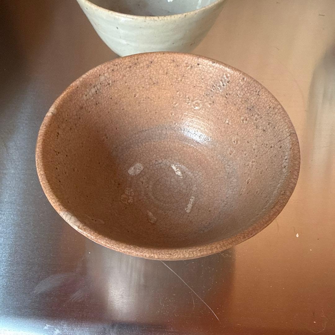 年代物　茶碗　4個セット　白磁　古美術 古玩 骨董