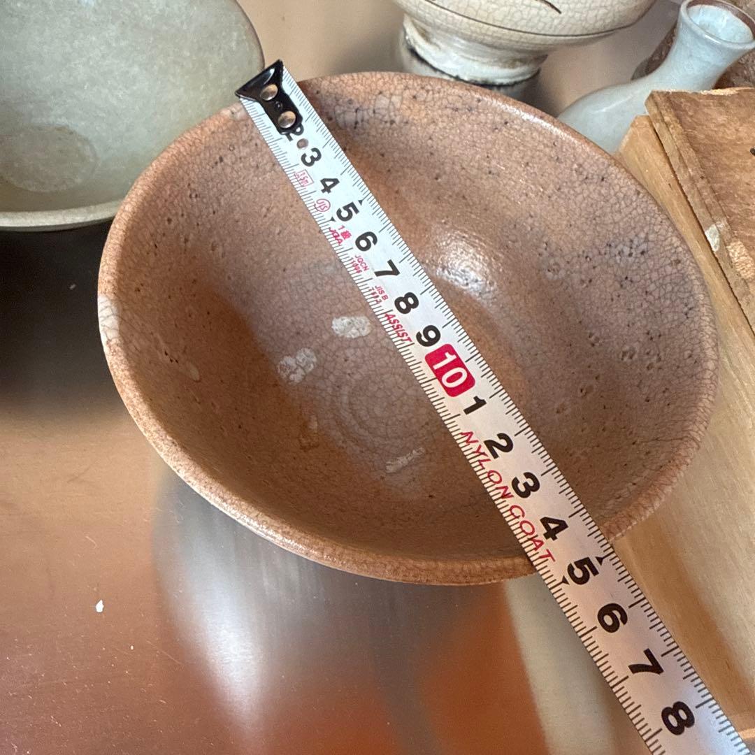 年代物　茶碗　4個セット　白磁　古美術 古玩 骨董