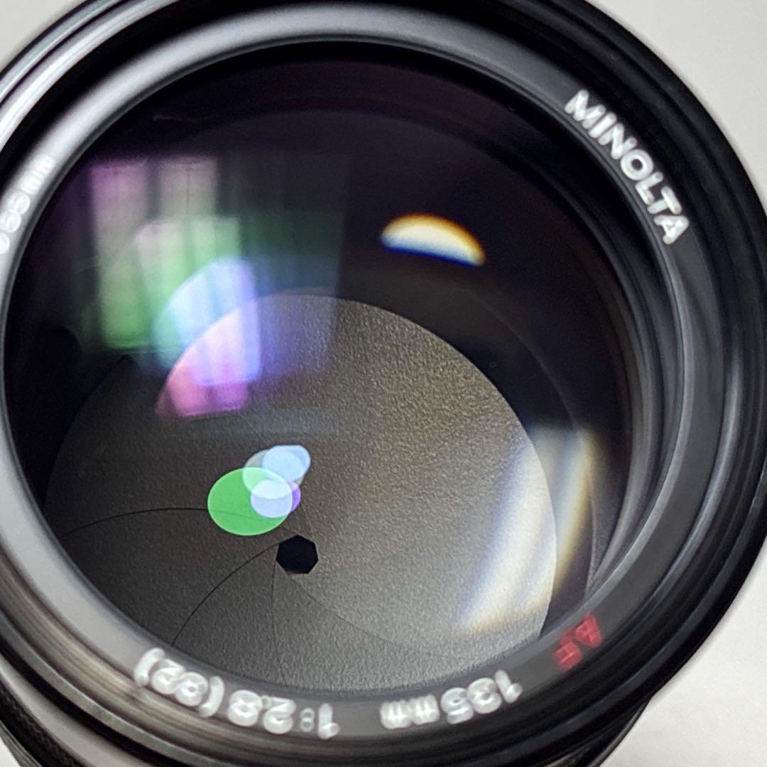 極美品 Minolta AF 135mm f2.8 単焦点レンズ