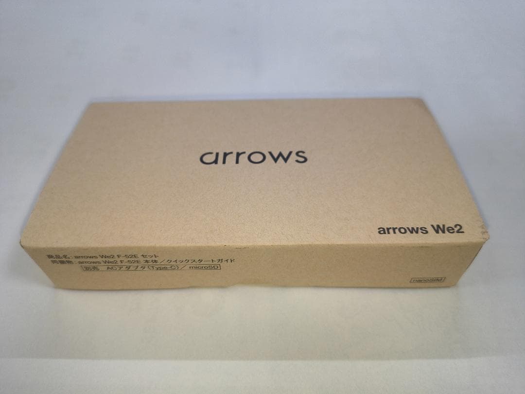 arrows We2 F-52E スマートフォン 本体 ブルー