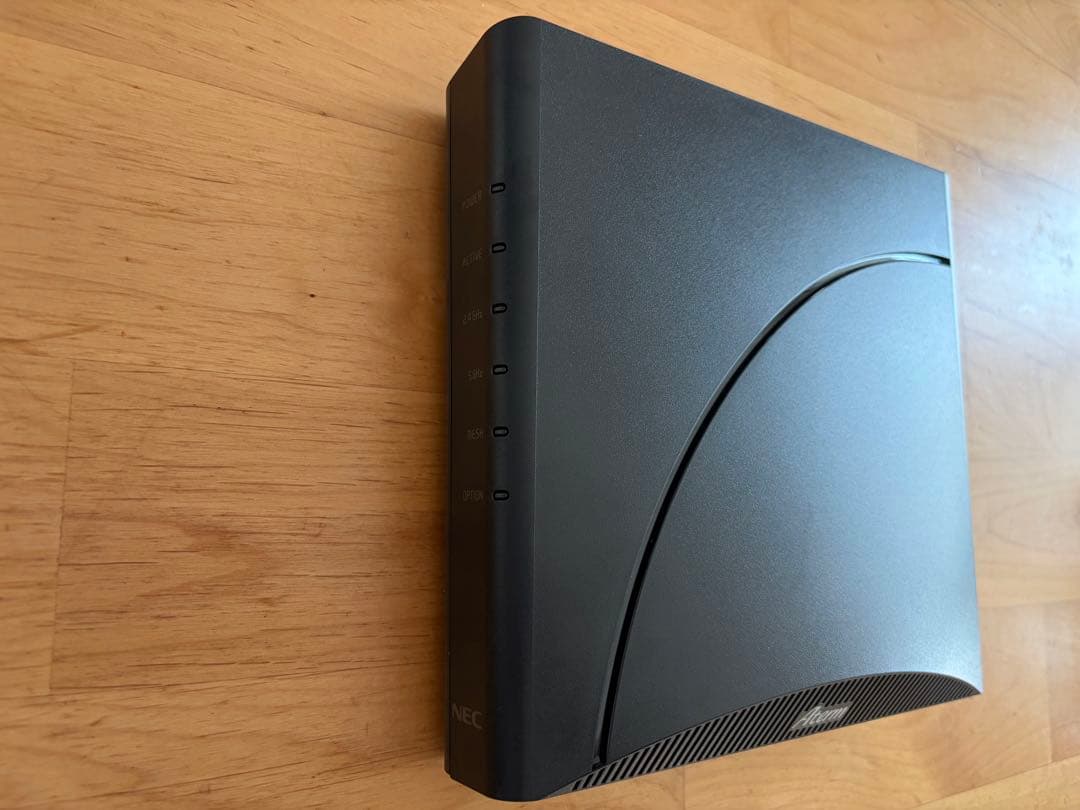 【無線LAN Wi-Fi 7 ルーター】NEC Aterm 7200D8BE
