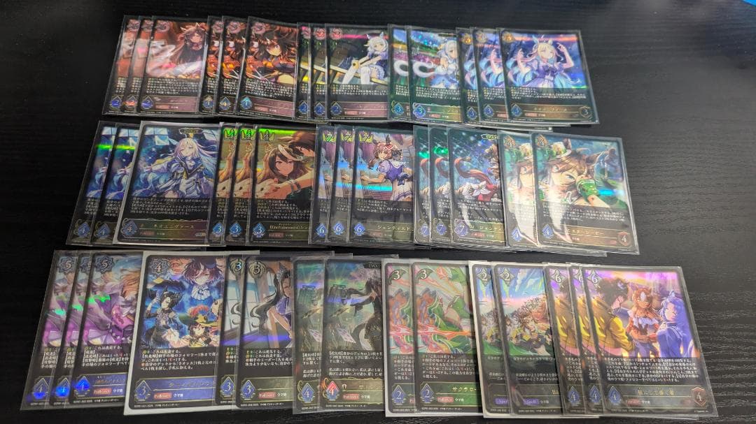 シャドバ　シャドウバースエボルヴ　エボルヴ　ウマ娘　デッキ　デッキパーツ　セット