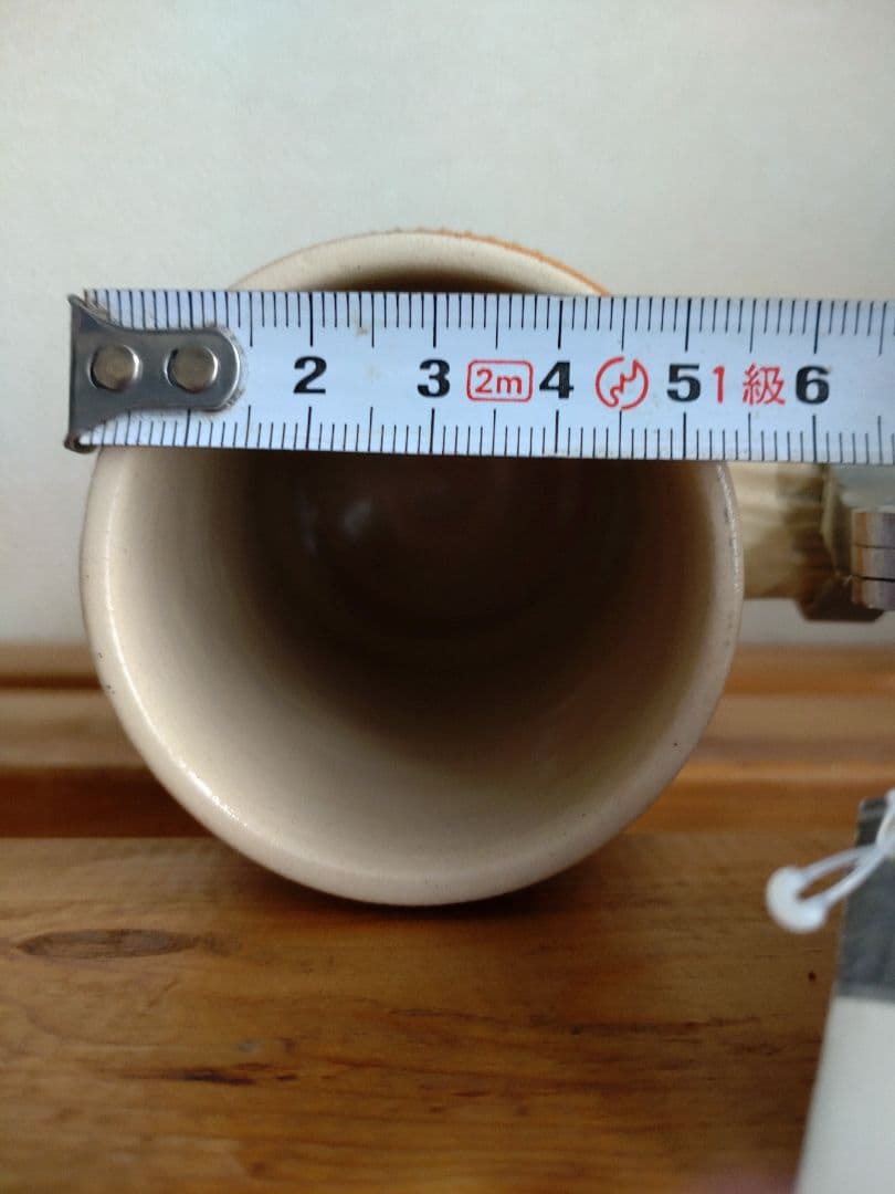 ドイツ製　装飾　ビールジョッキ　陶器　手作り　未使用