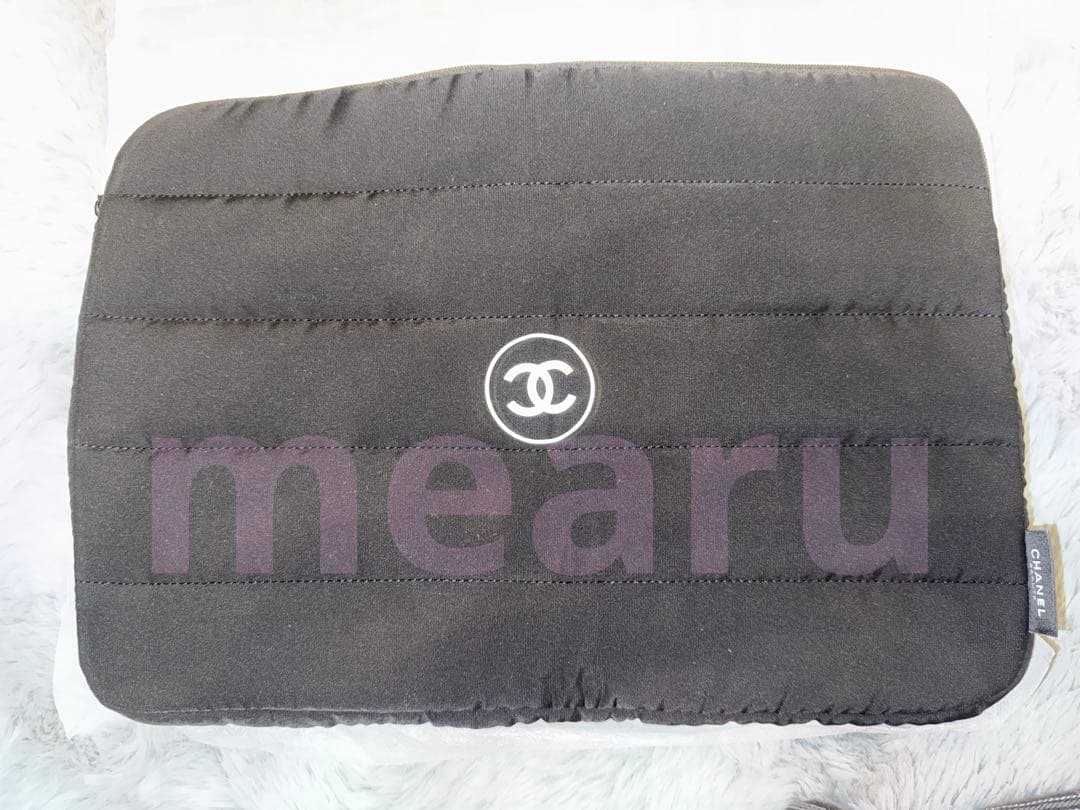 CHANEL ノベルティ　PCケース　ブラック　パソコン入れ　パソコンケース