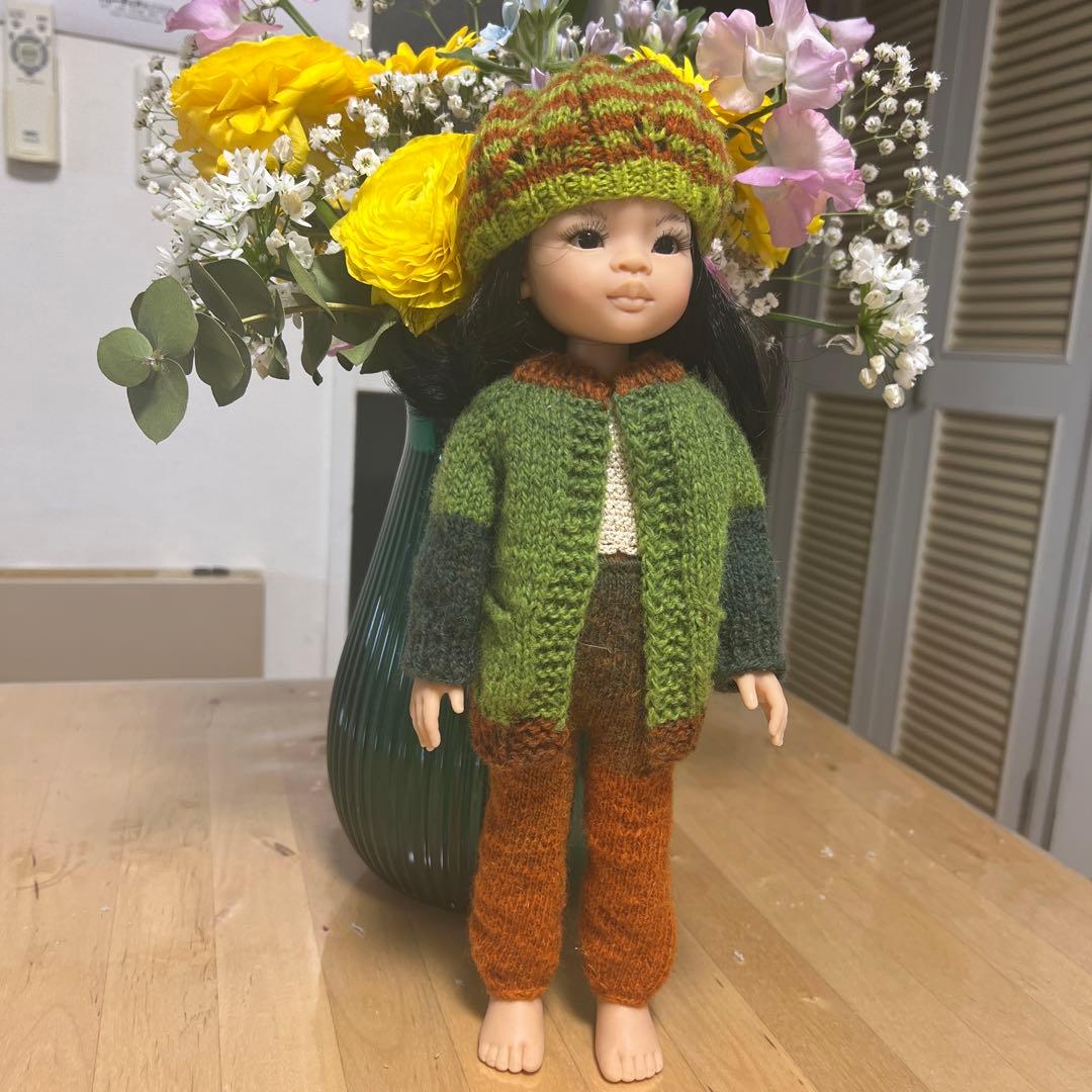 Paola Reina 人形とニットの服のセット