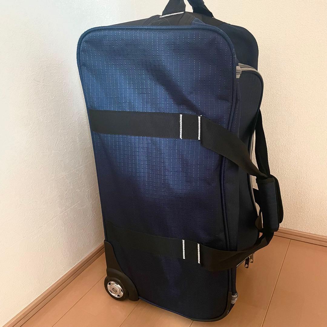 美品 コールマン 70L キャリーバッグ 大容量 軽量 旅行 キャンプ