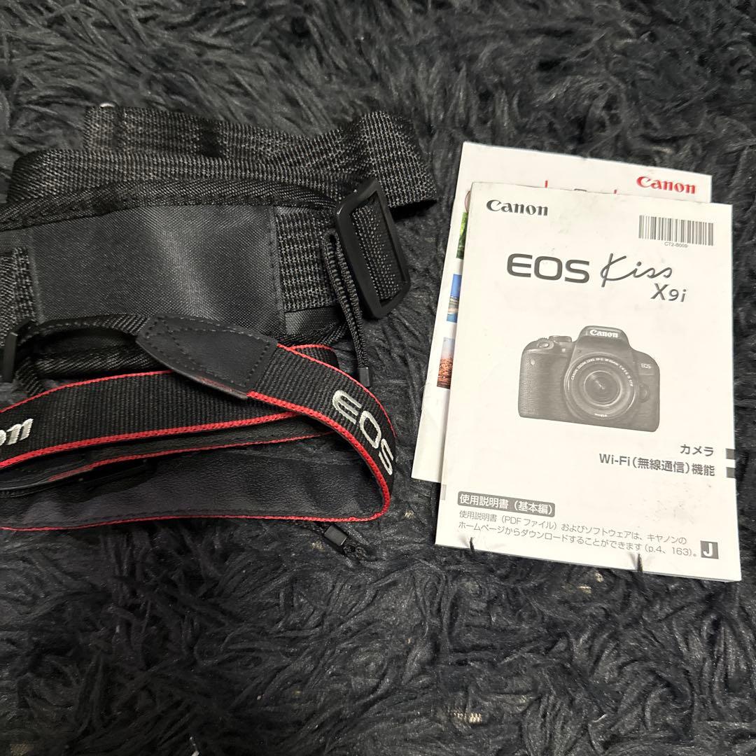 Canon EOS kiss x9i 一眼レフカメラ ダブルズームキット 付属品