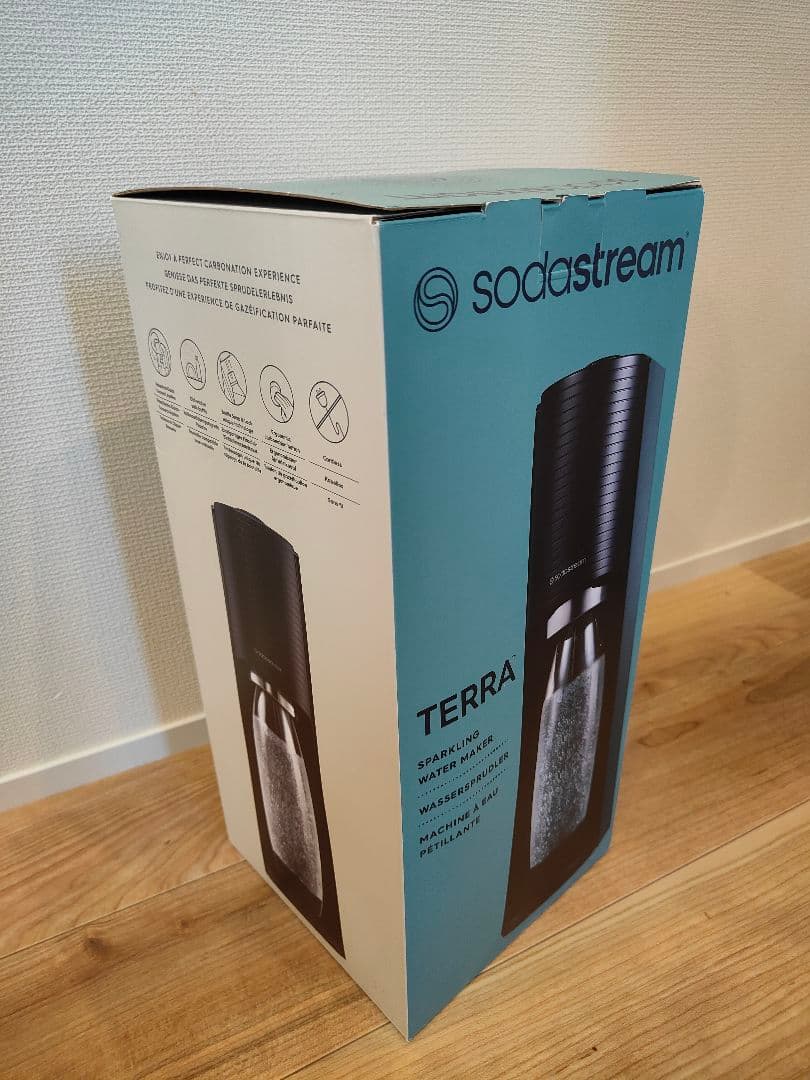 g*i様 【新品】sodastream TERRA 炭酸水メーカー(ガスシリンダ