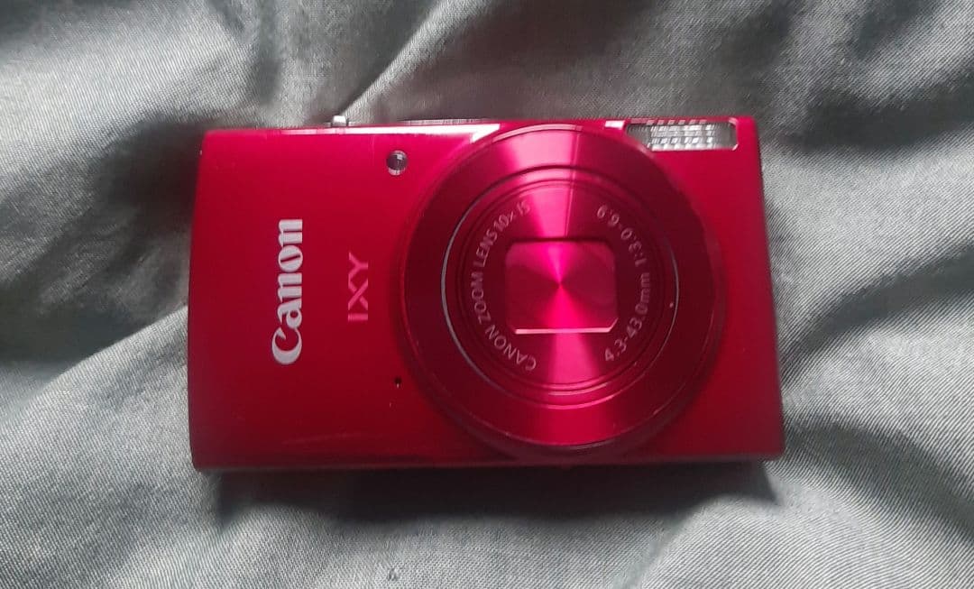 R*送様 美品　Canon IXY 190　レッド　キャノン　デジカメ　コンデジ