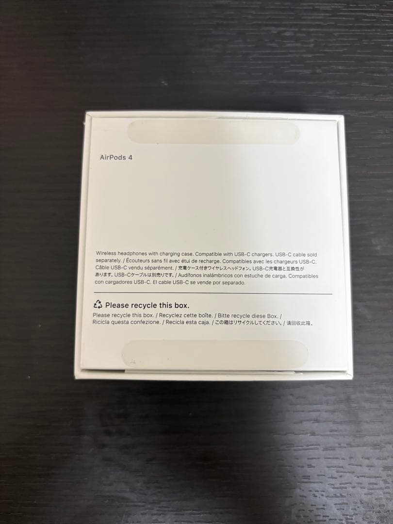 AirPods 4 本体 USB-C充電対応