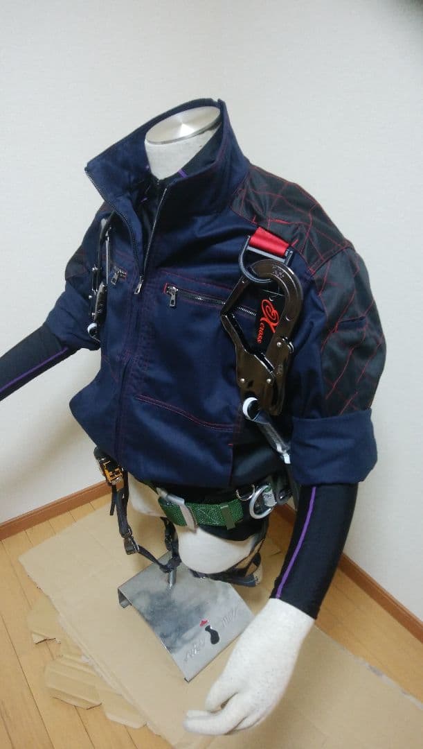 4着分！！！空調服フルハーネス対応商品！