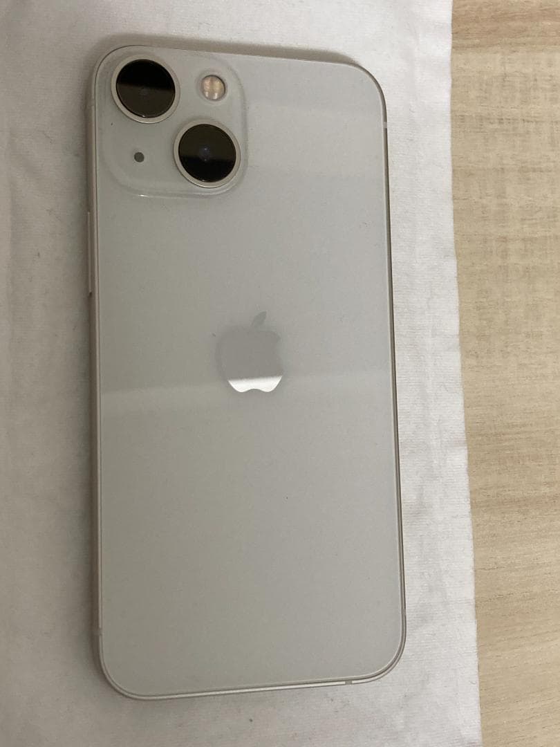 iphone mini 13 スターライト 128GB 純正バッテリー100%