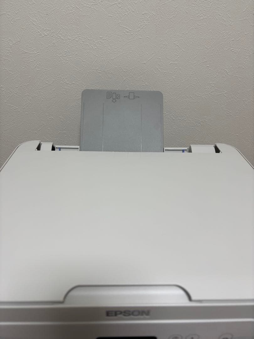 EPSON ホワイトプリンター 電源ケーブル付き
