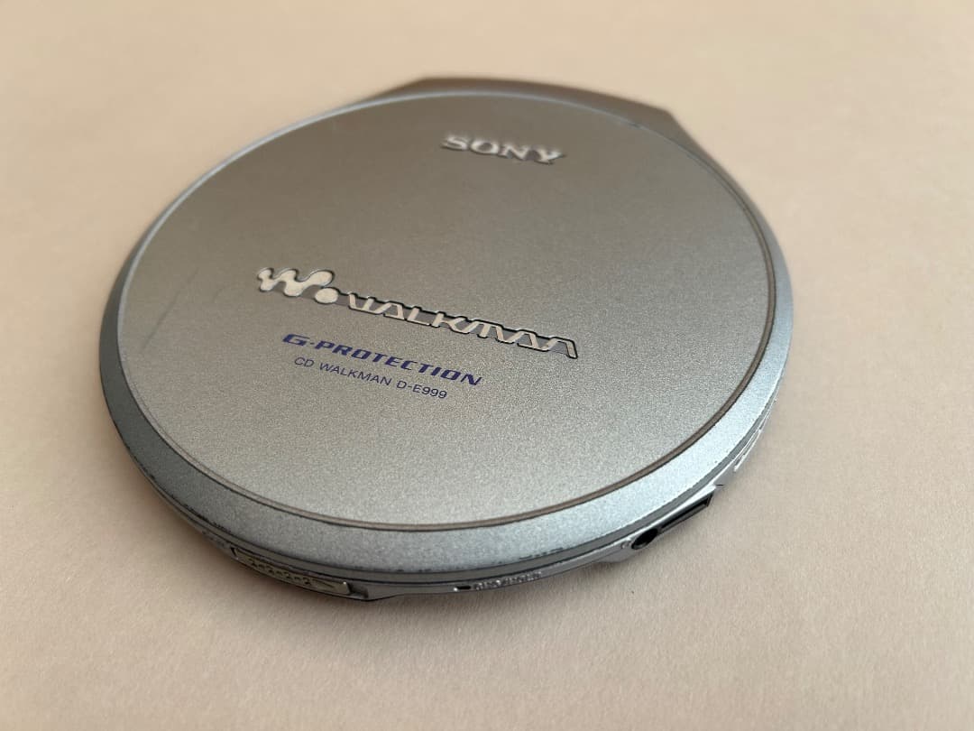 SONY ポータブルCDプレイヤー D-E999