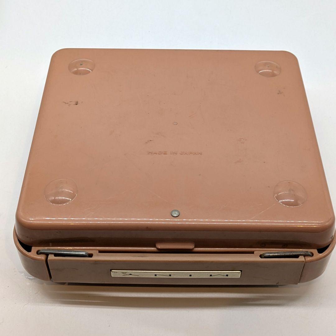 MINY ポータブルオープンリールデッキ 昭和レトロ 希少品 ジャンク