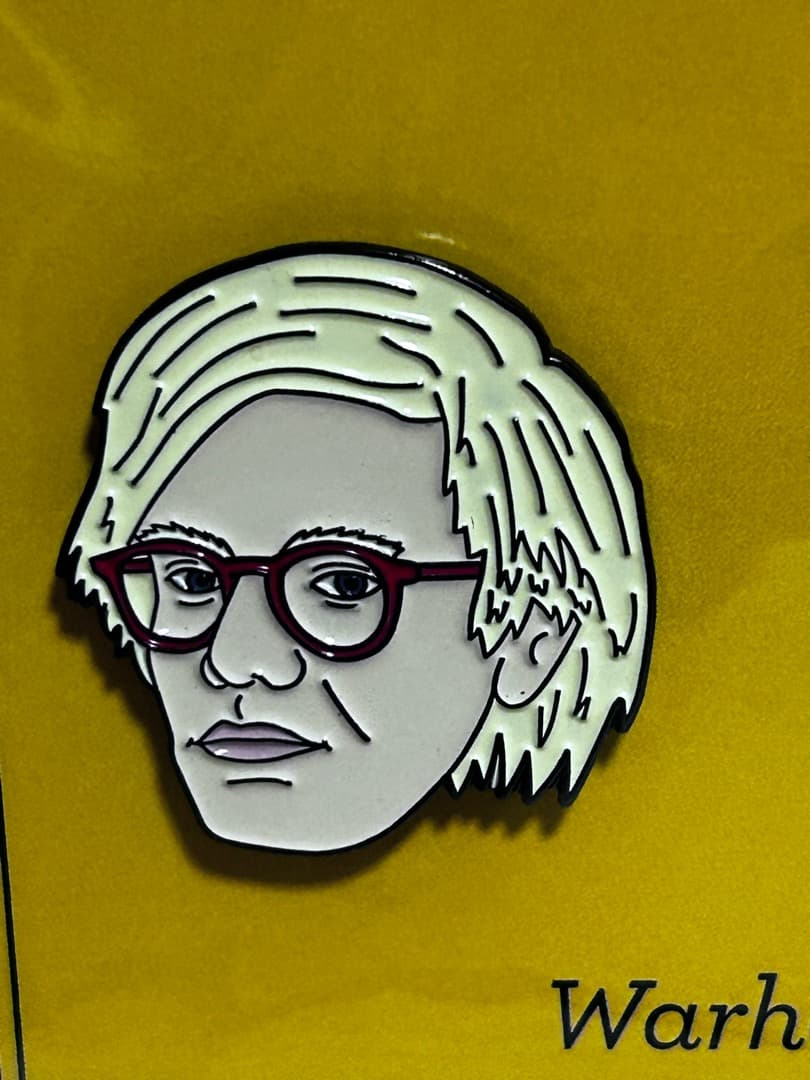 アンディ・ウォーホル PINS ピンズ 2個入り ピンバッジ (未開封品)