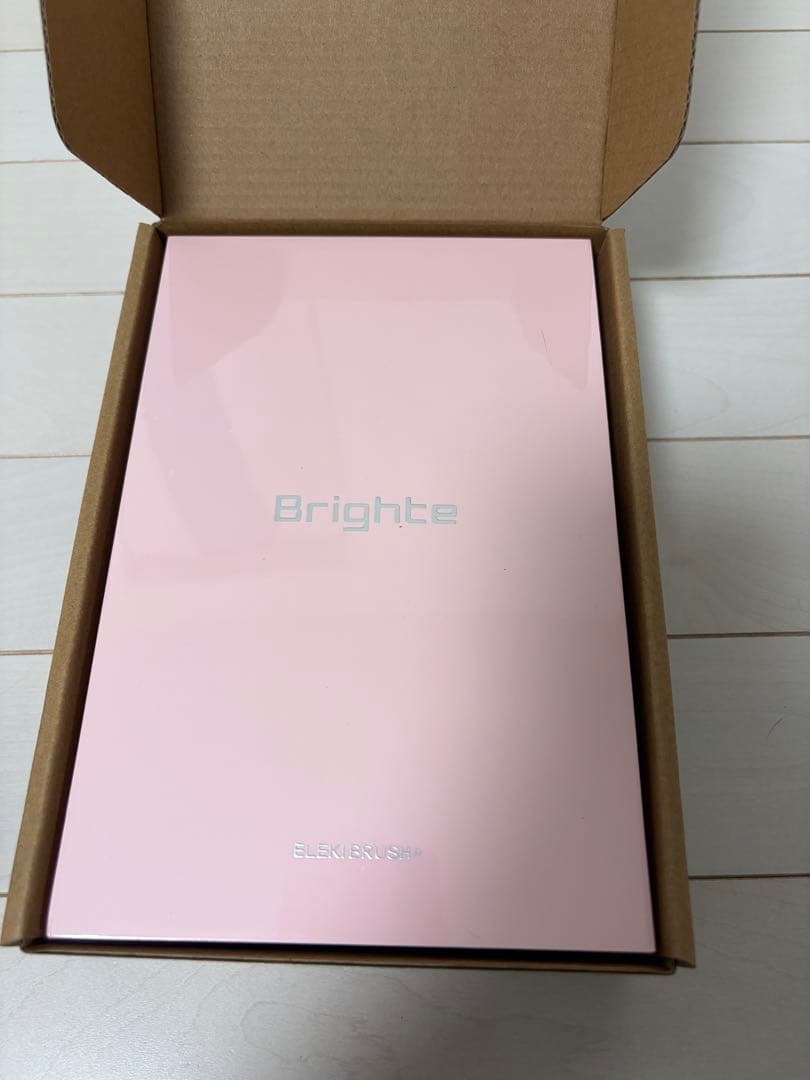 値下げ！新品！未開封！Brighte ELEKI BRUSH+ 美顔器　ピンク