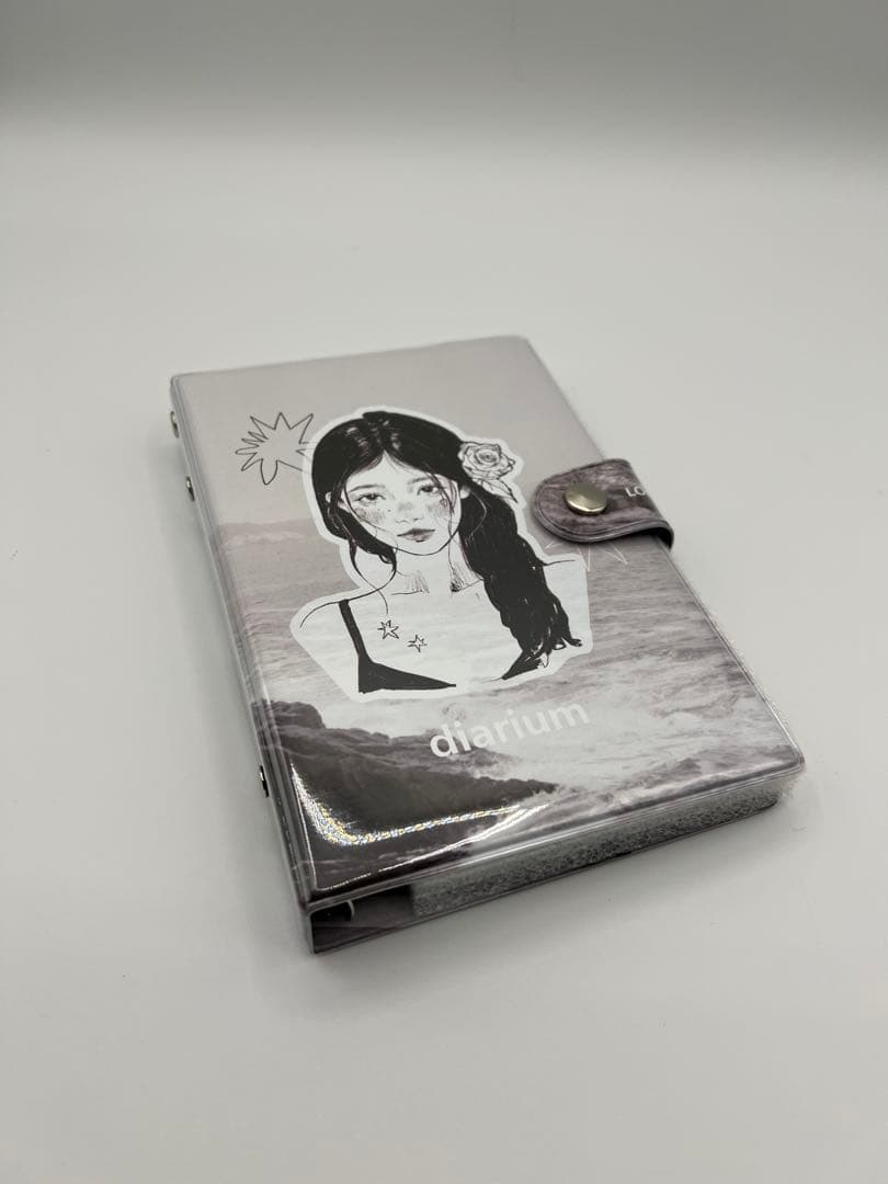 【韓国限定】diarium　A6　バインダー　シーズン2　白黒　セット
