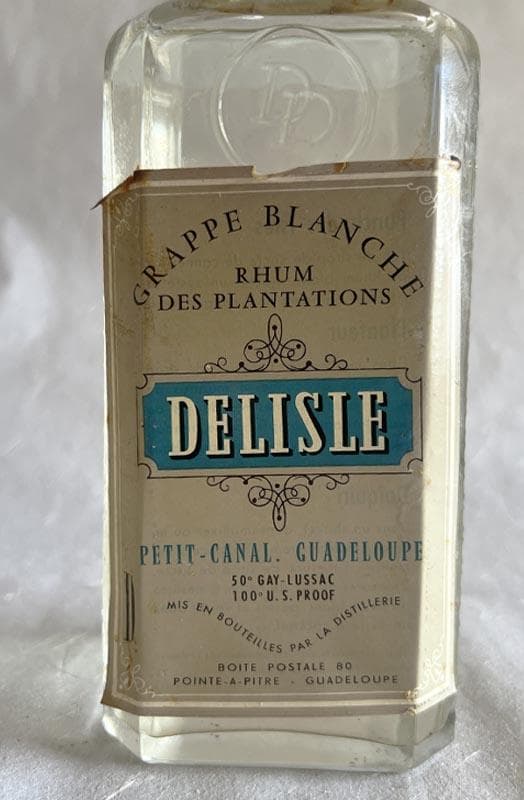 グアドループ産 ラム Rhum DELISLE 推定1960-70年代